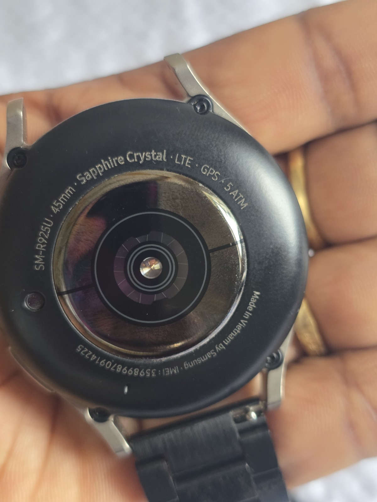 Samsung Galaxy Watch Pro 5 Smartwatch LTE 45mm GPS Band Damaged