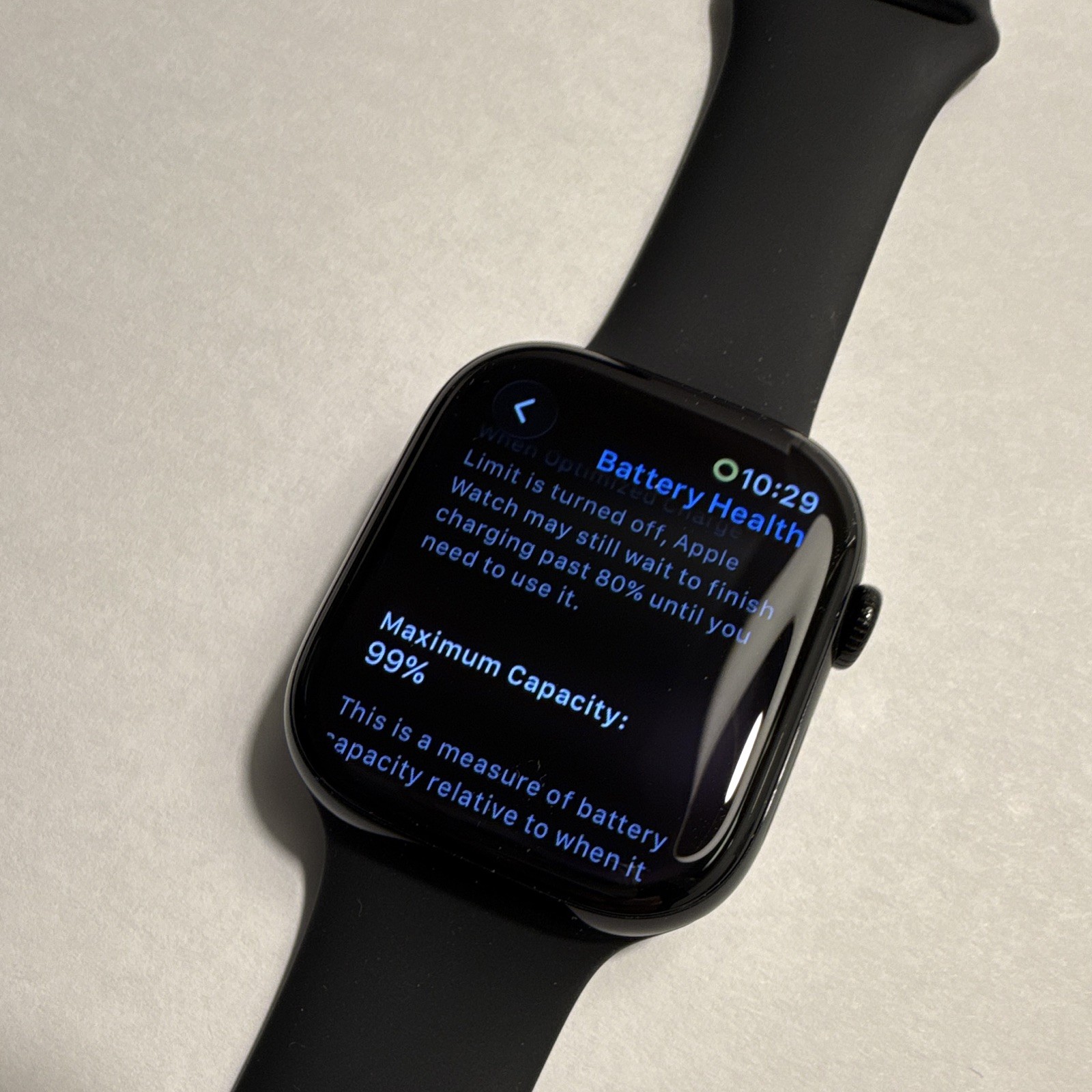 Apple Watch Series 10 46mm Aluminum GPS 64GB Black Silicone Sport Band