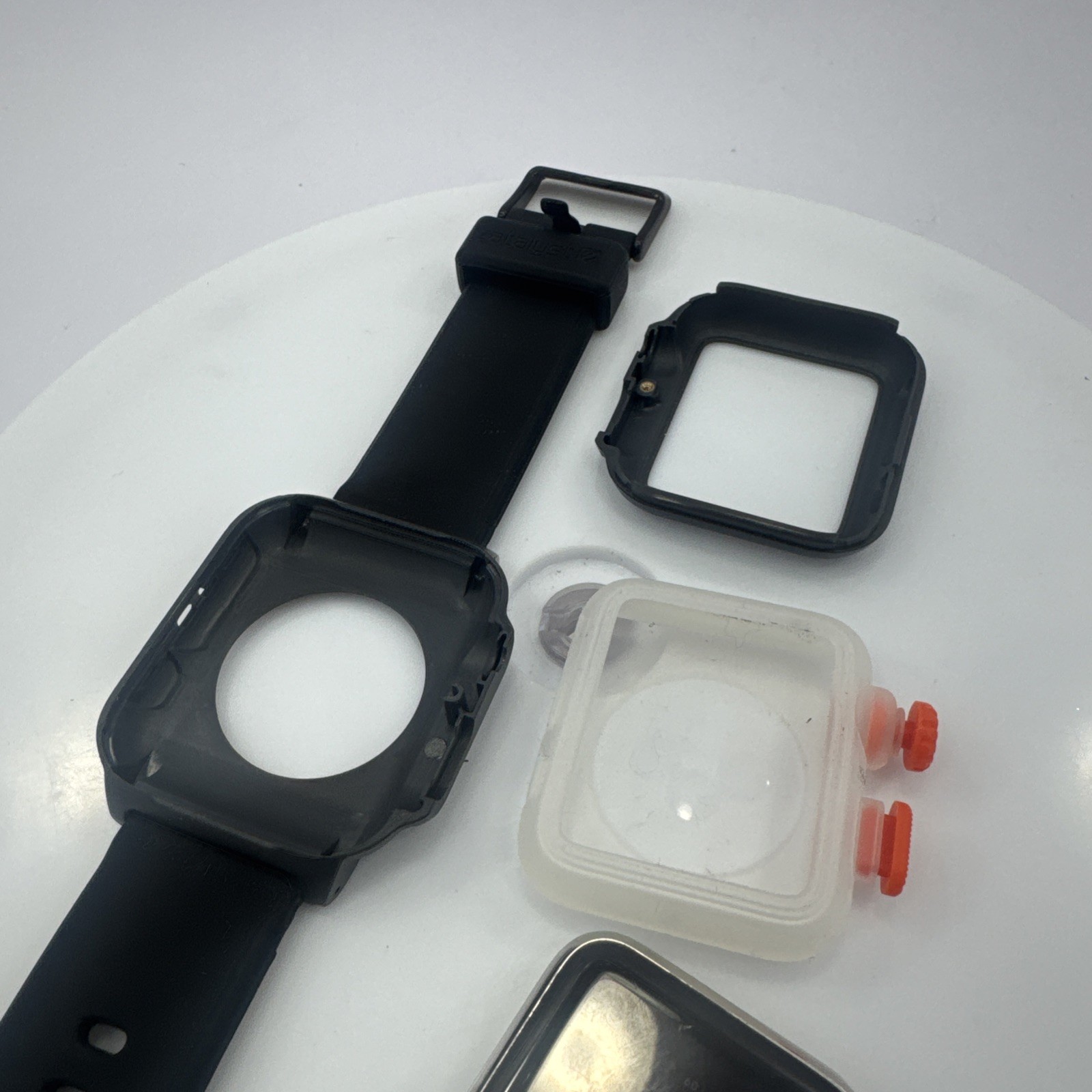 42mm 316L Steel Sapphire Crystal Retina Display Ceramic Back Catalyst case band