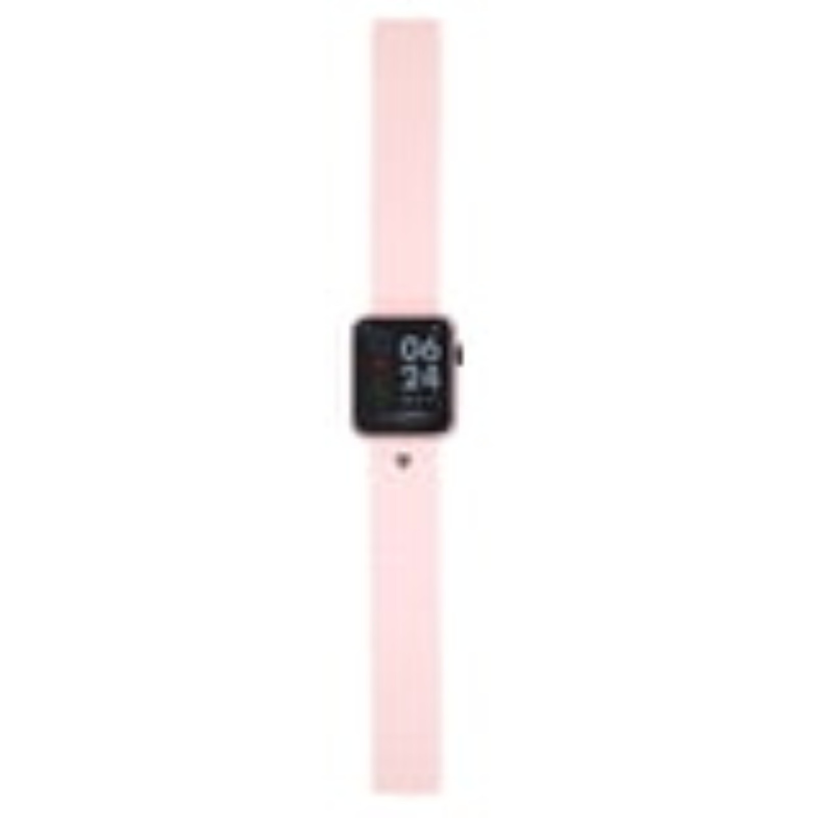Justice JSE4631WM iTime Unisex Child Smart Watch with Blush Metal Magnetic Strap
