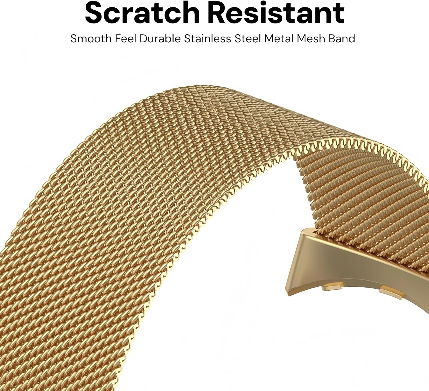 Metal Mesh Strap Compatible with Google Pixel Watch 2 (41mm/45mm)