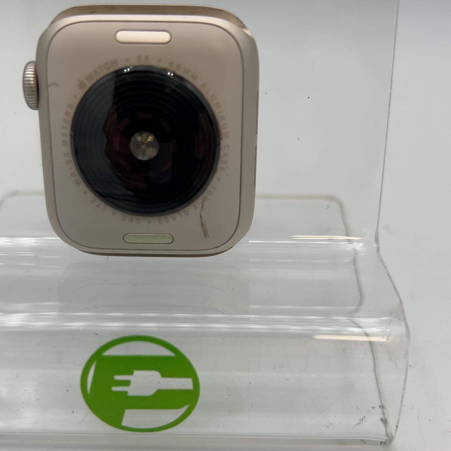 Unlocked Apple Watch SE 2nd Gen 40MM Starlight Aluminum MNTK3LL/A Face Only