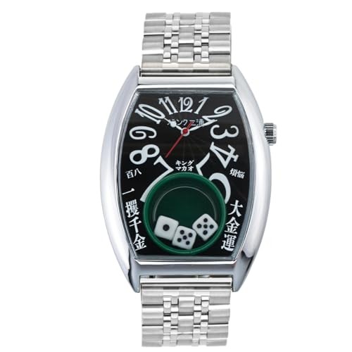 Frank Miura Macau Gambling Metal Reproduction Dice Casino Men’s Metal Black