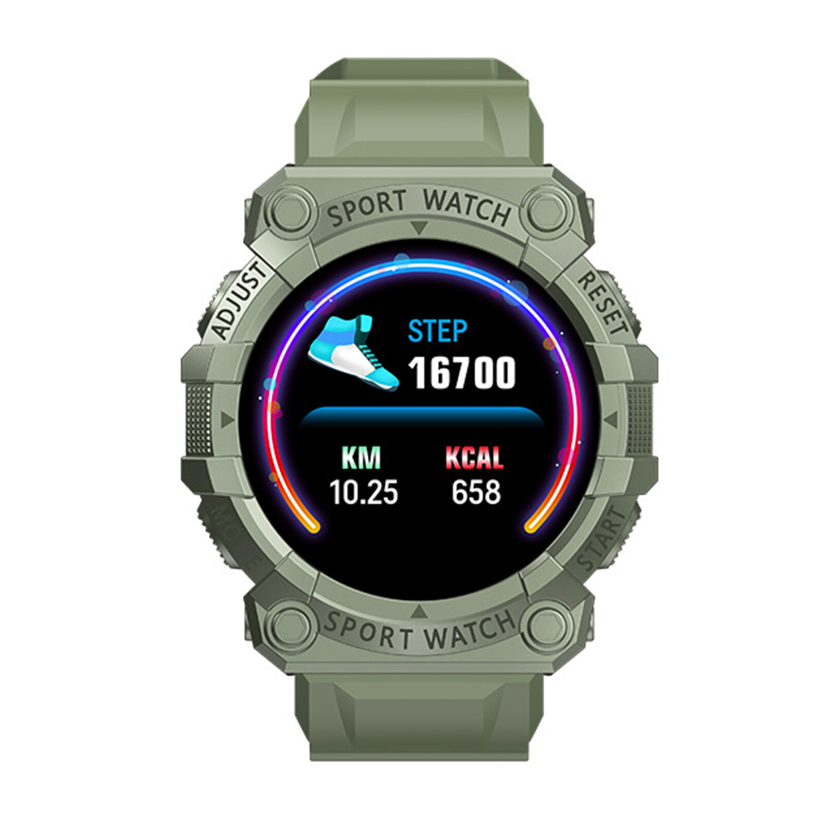 1.44″ Smart Watch For Men/Women Sports Fitness Tracker With Heart Rate Monitor
