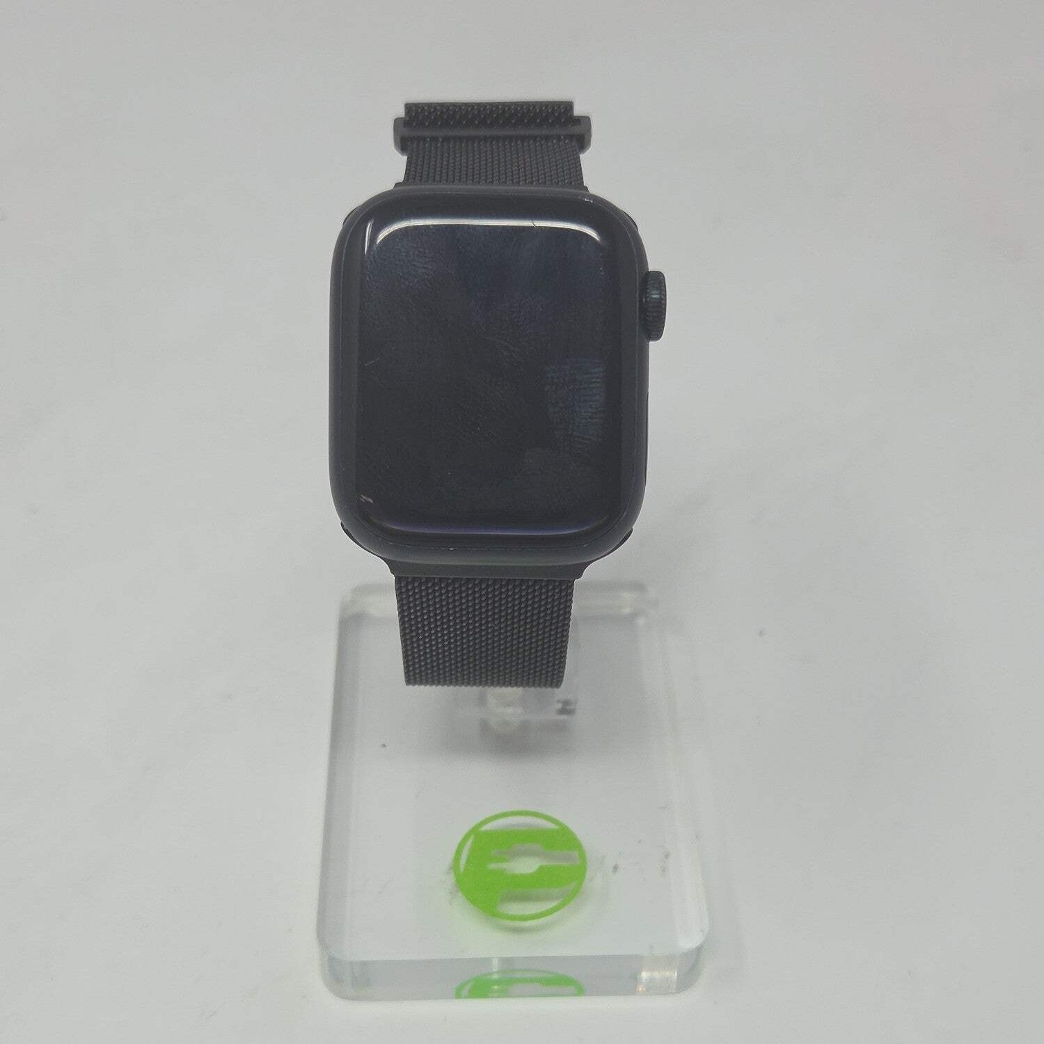 Unlocked Apple Watch Series 7 41MM Black Aluminum Aftermarket Band MKH73LL/A