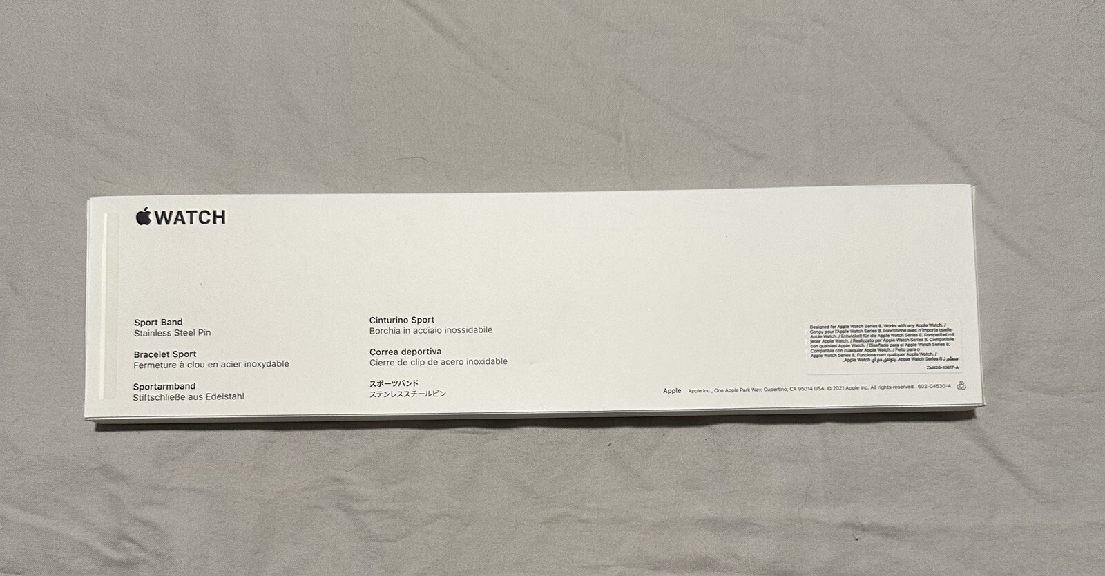 Apple Watch Starlight Sport Band (M/L) – Series 8 41MM
