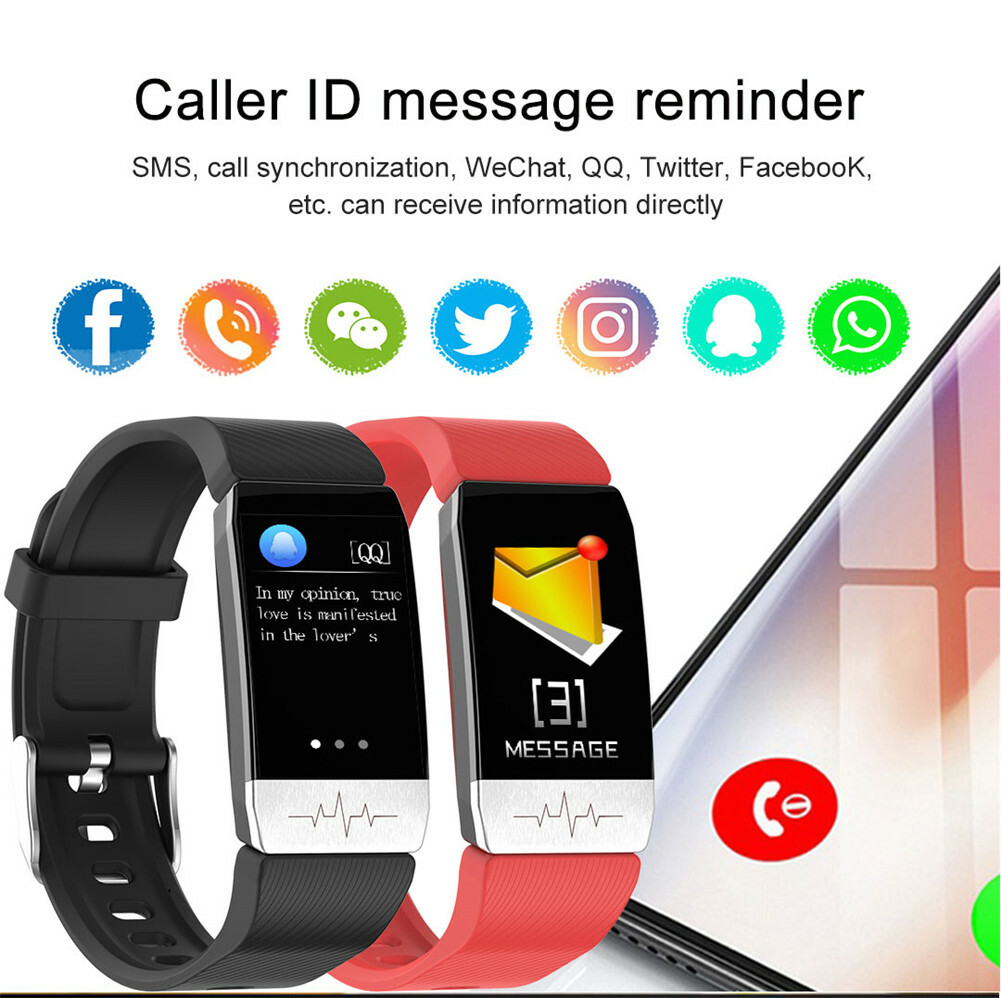 IP67 Waterproof Smart Watch Sleep Monitor Sport Pedometer Fitness Tracker