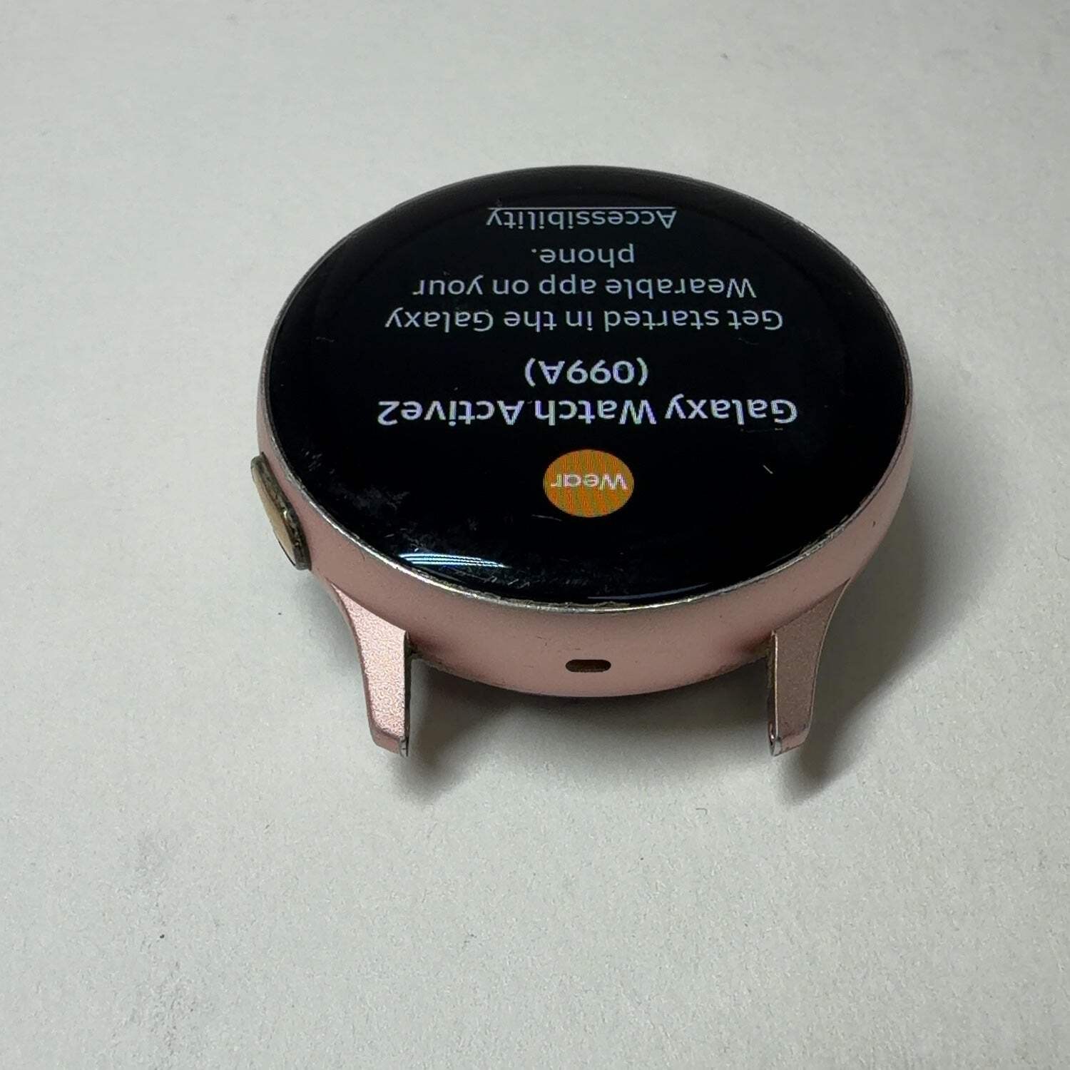 GPS Only Samsung Galaxy Watch Active2 Pink Gold Aluminum SM-R830
