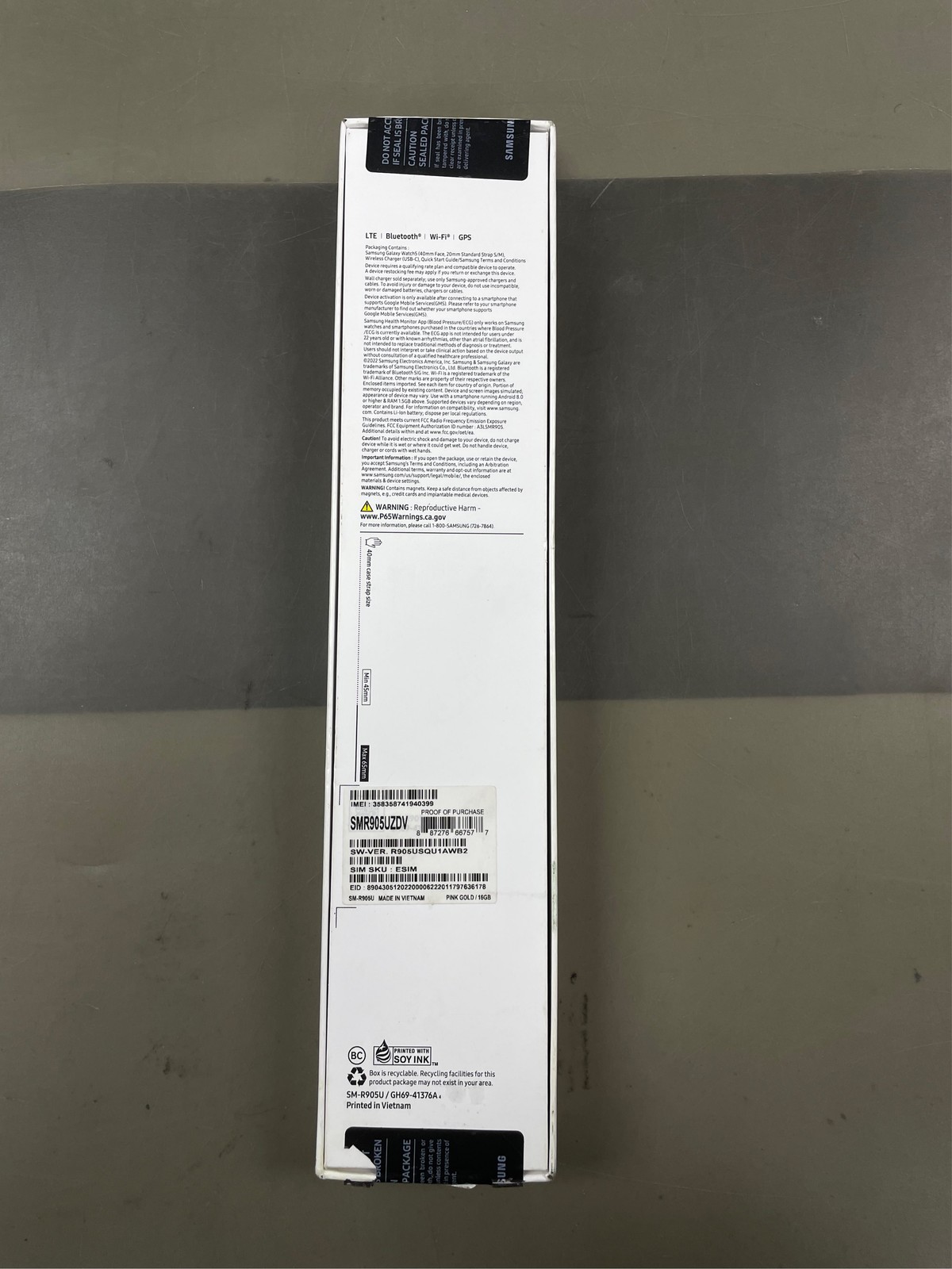 Samsung Galaxy Watch5 40mm Band in Pink Gold | Smartwatch | Verizon (with Contra