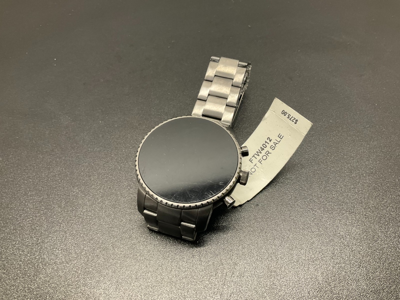 Fossil Gen 4 FTW4012P Explorist HR Stainless Steel Smartwatch – Smoke