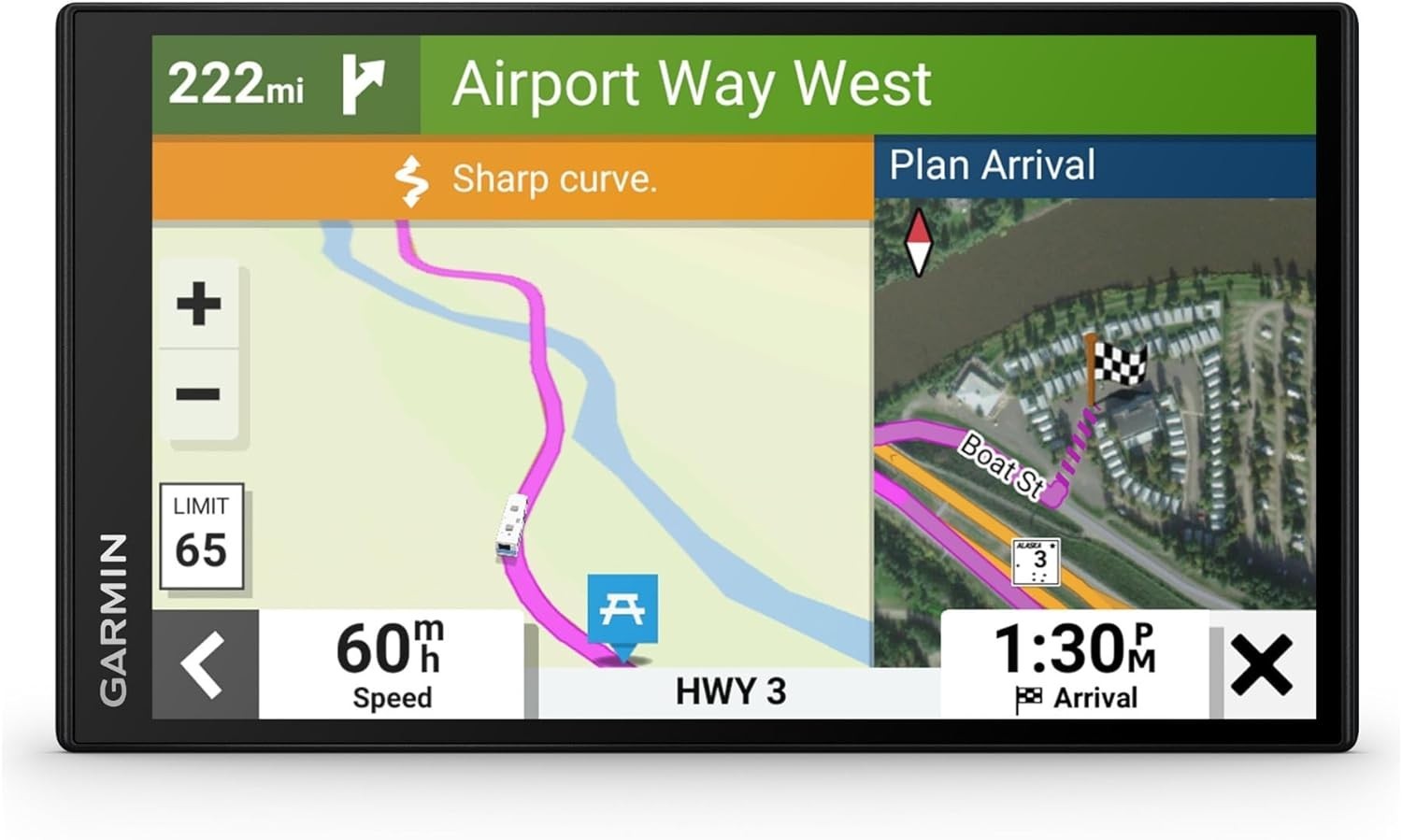 Garmin RV 795, Large, Easy-to-Read 7” GPS RV Navigator