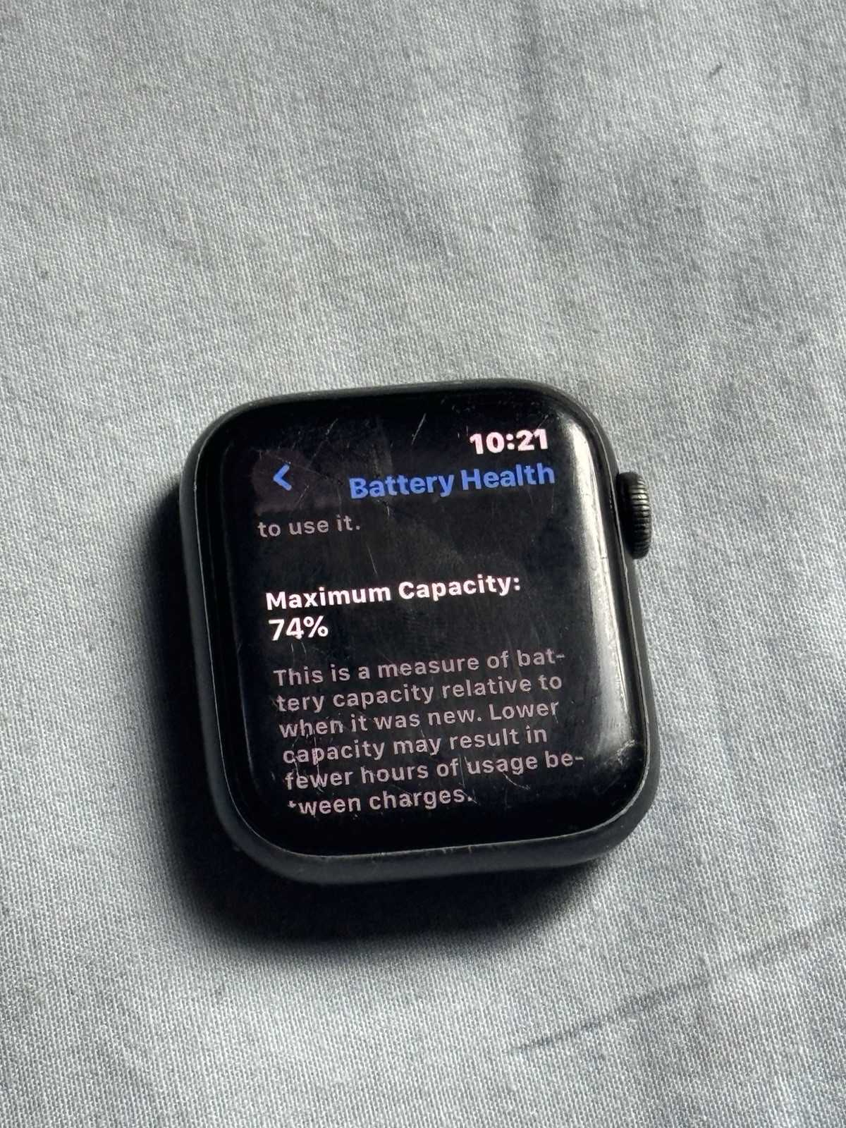 Apple Watch SE 1st Gen 44mm 32gb Aluminum Case NO BAND (A2354)