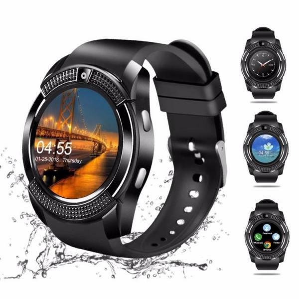 Bluetooth Smart Watch GPS Waterproof SIM Camera Wrist Watches for Android IOS
