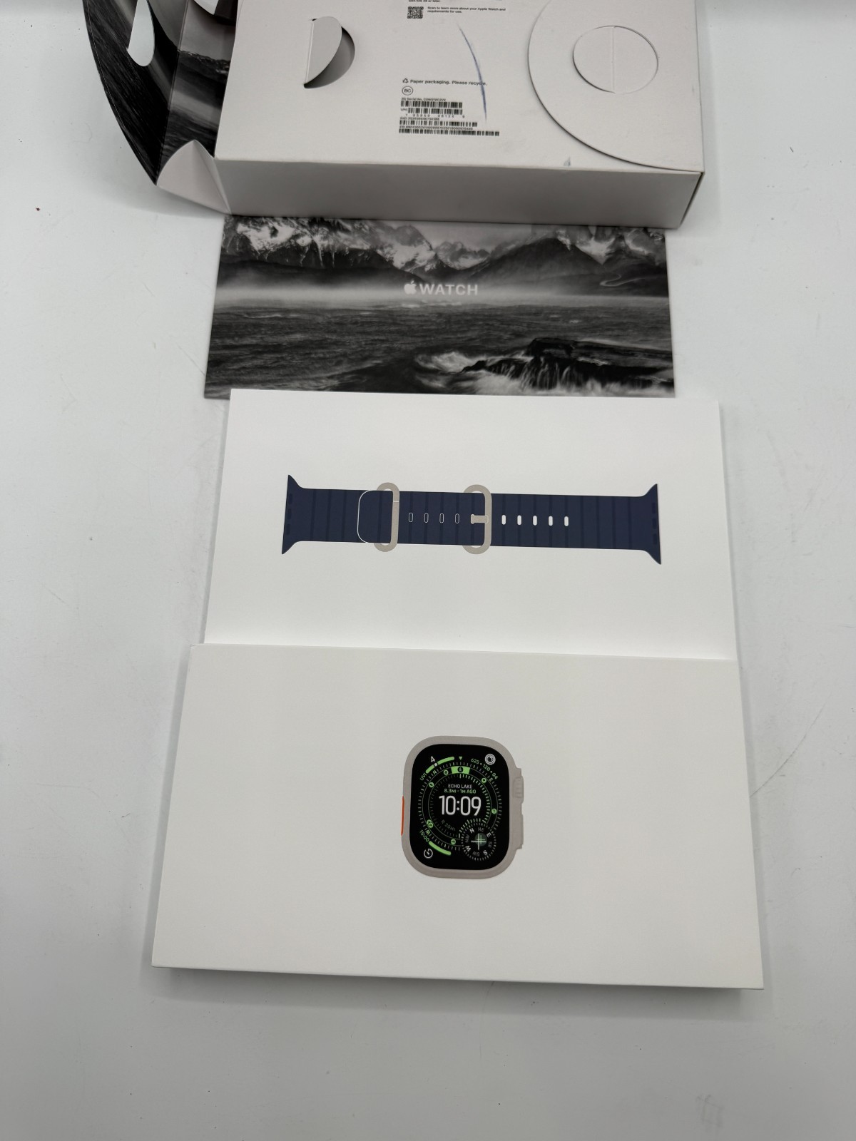 Apple Watch Ultra 3 GPS+ Cell 49mm Titanium Blue Ocean One Size SEALED MEWH4LW/A