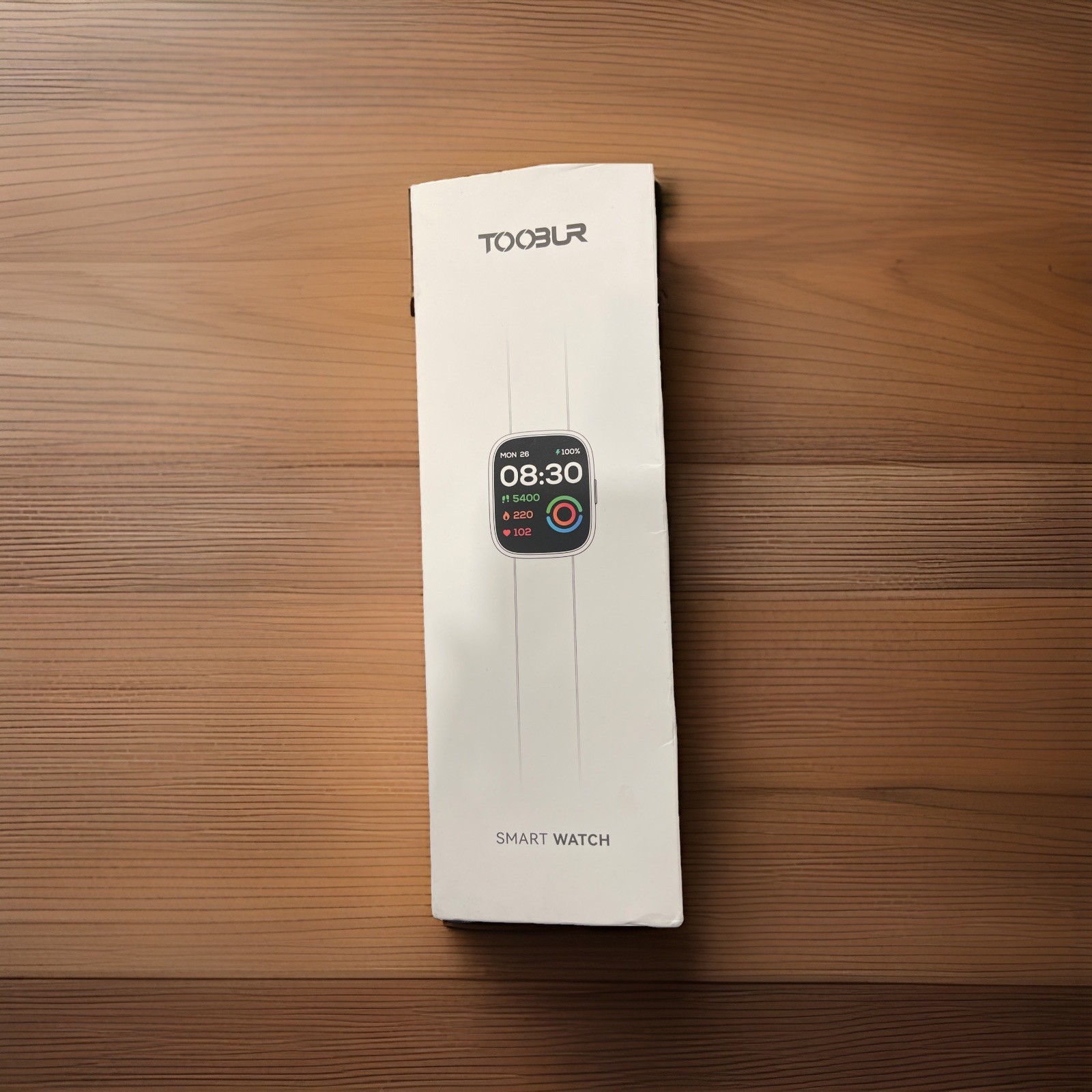 TOOBUR Smart Watch Alexa Built-in Fitness Tracker IP68 Waterproof iOS & Android