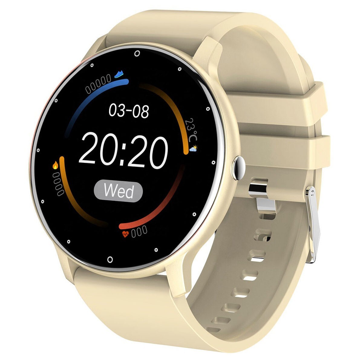 Smart Watch Blood Pressure Heart Rate Monitor Fitness Tracker For iOS Android
