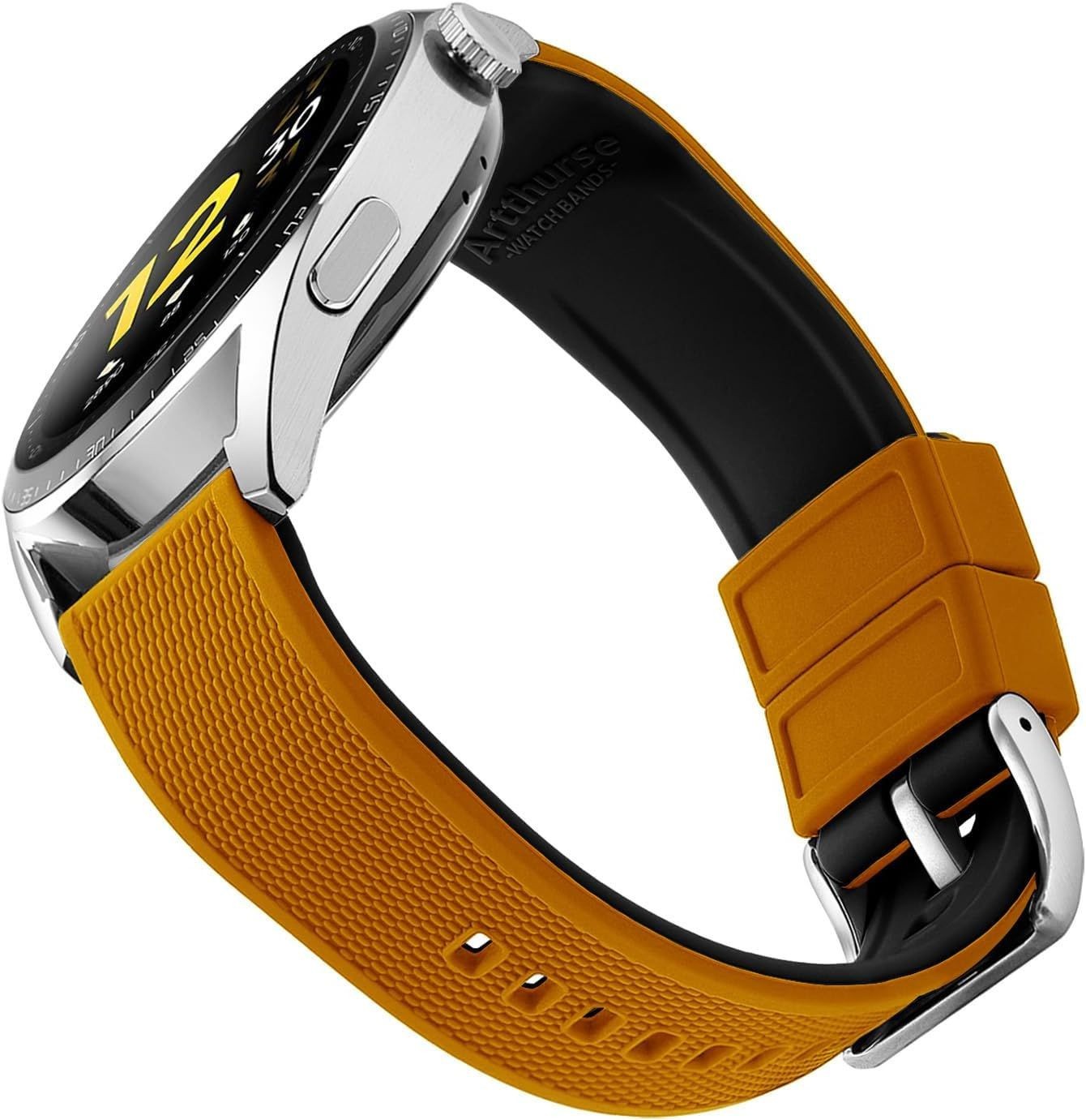 Strap For Watch Brand 18mm/20mm/22mm, Soft Breathable Waterproof Sport