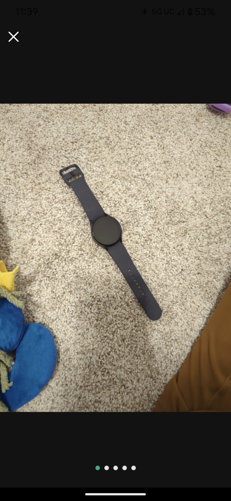 Samsung Galaxy Watch 5 44mm GPS Bluetooth Graphite Smartwatch SM-R910NZAAXAA