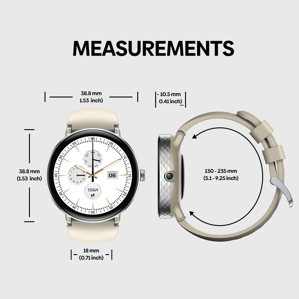 Zeblaze Lily 2 Voice Calling Female Smartwatch 1.2″ AMOLED Screen Sport Watch