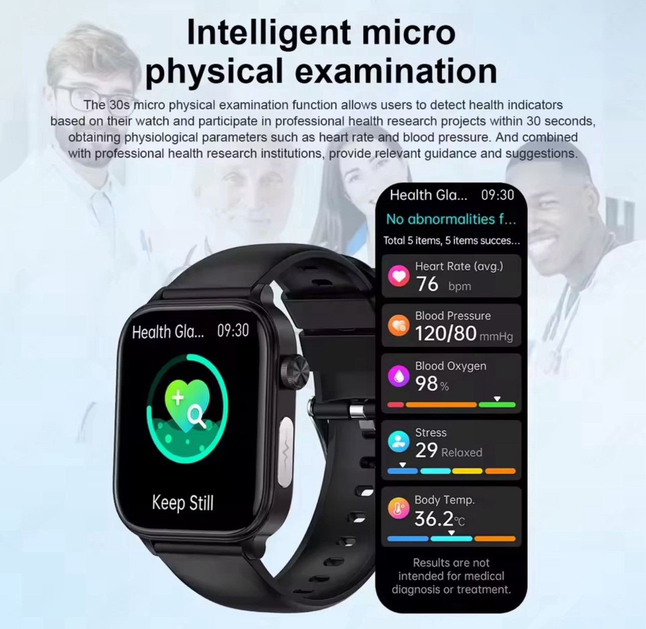 2025 New ECG+PPG Smart Watch Women Heart Rate Blood Lipid Uric Acid Women Menstr