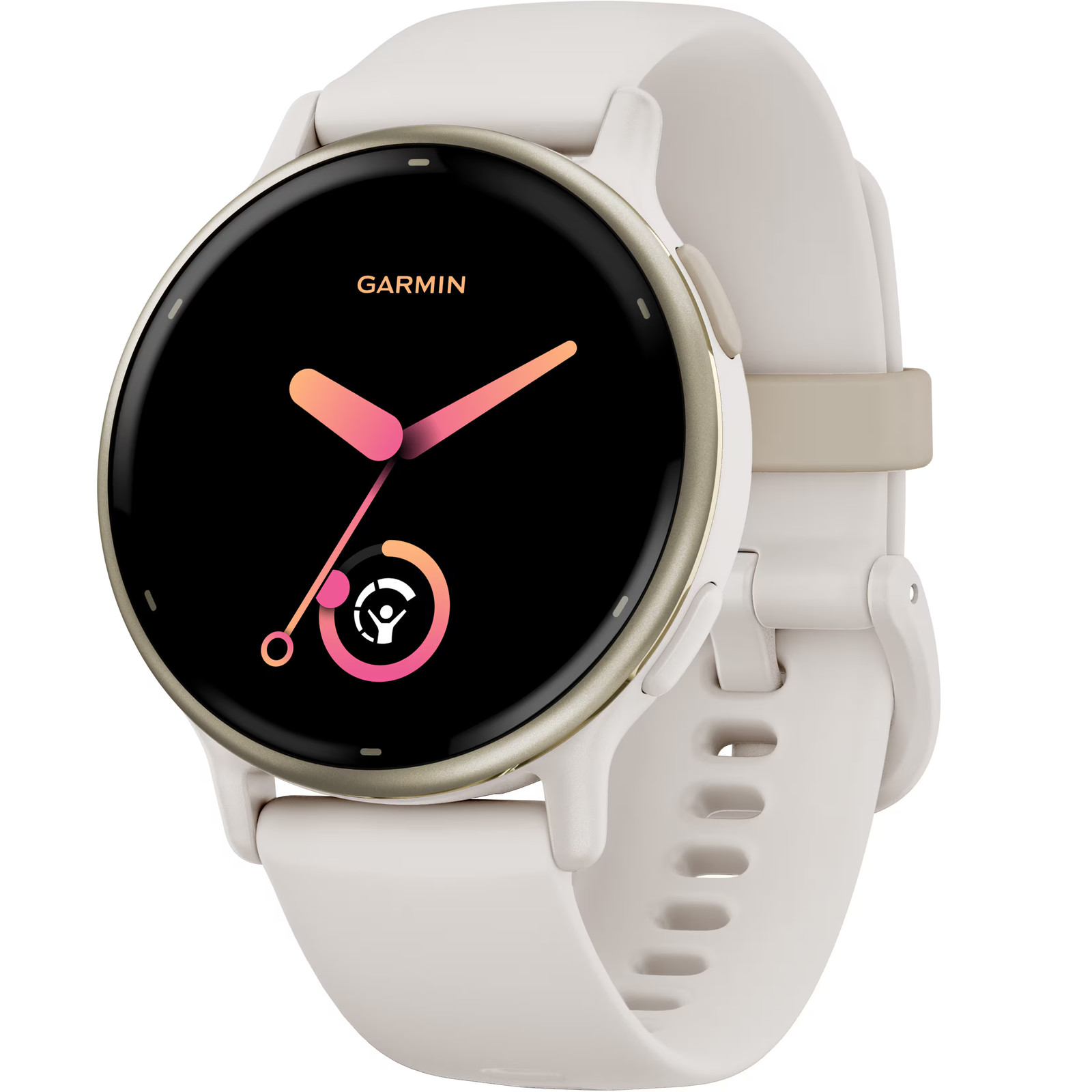 Garmin – vvoactive 5 GPS Smartwatch 42 mm Fiber-reinforced polymer – Gold Al…