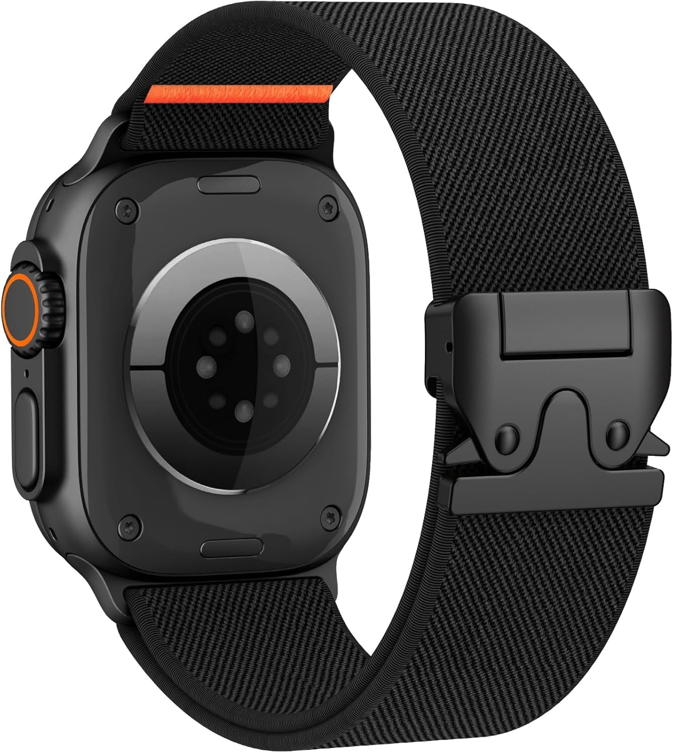 Elastic Sport Strap Compatible with Apple Watch Ultra 49mm, Adjustable Nylon