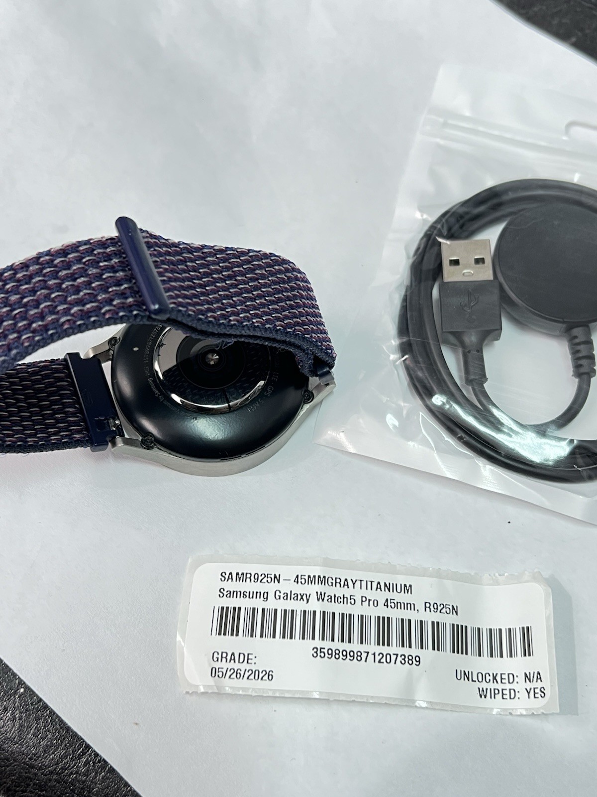 Samsung Galaxy Watch5 Pro SM-R925N 45mm Titanium Case GPS-LTE