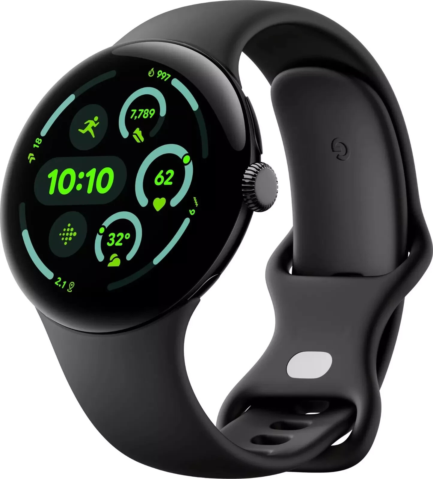 USED – Google Pixel Watch 3 45mm GGE4J Bluetooth Smartwatch 1.4″ AMOLED