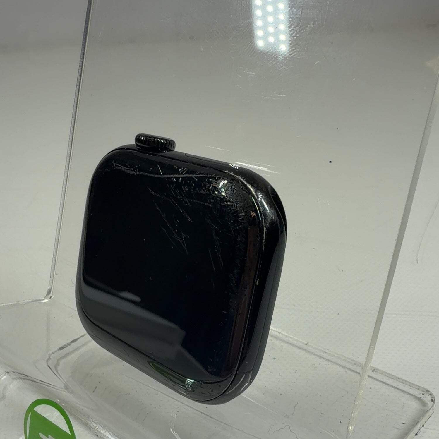 Broken Unlocked Apple Watch Series 11 46MM Black Band MFC44LW/A SCRATCHED SCREEN