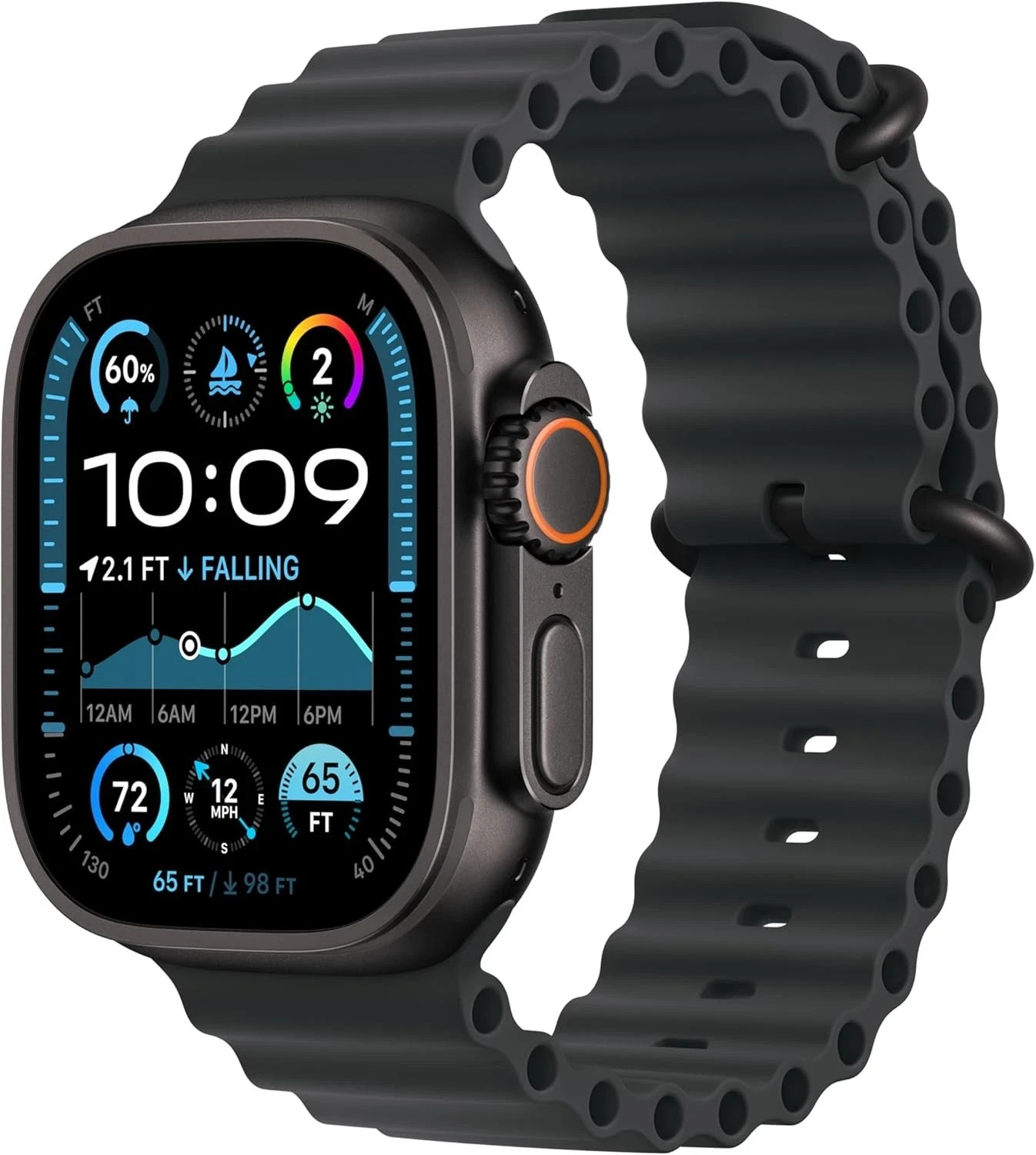 Apple Watch Ultra 2 (2023) Titanium 49mm A2986 (GPS + Cellular) Black