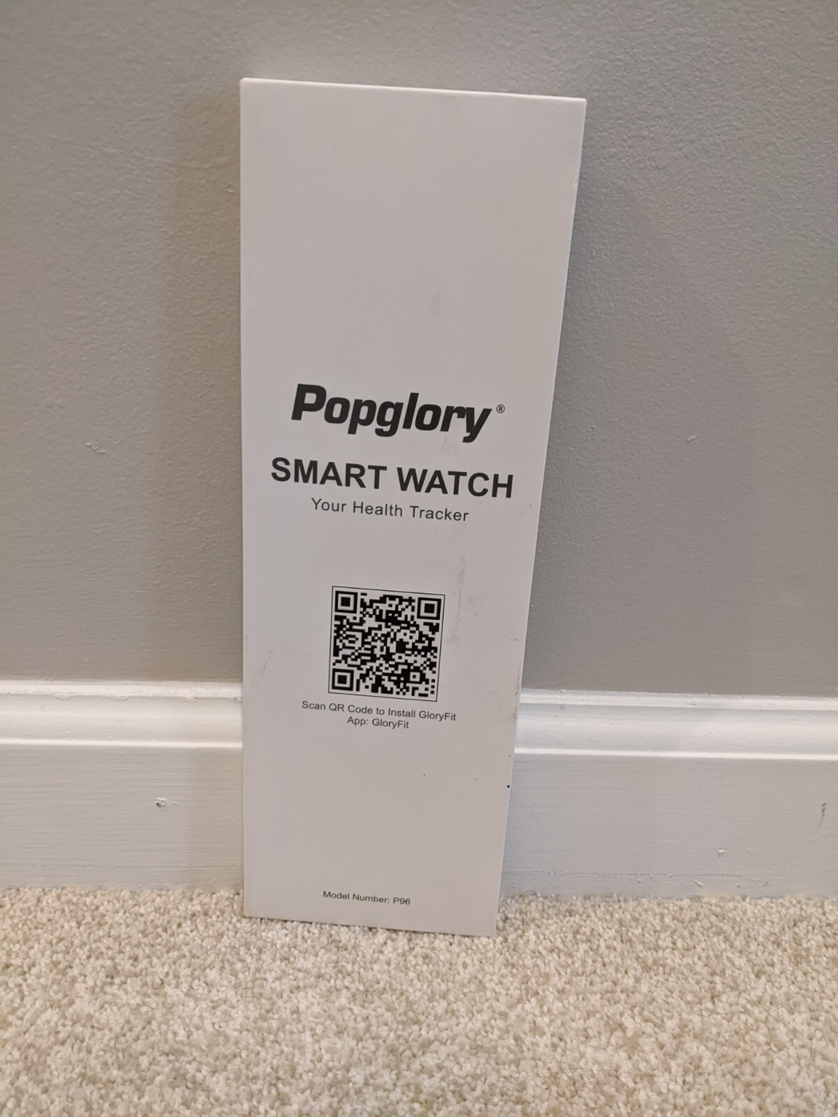 Popglory Smart Watch, 1.69” Fitness Watch Purple, Waterproof, New in Box