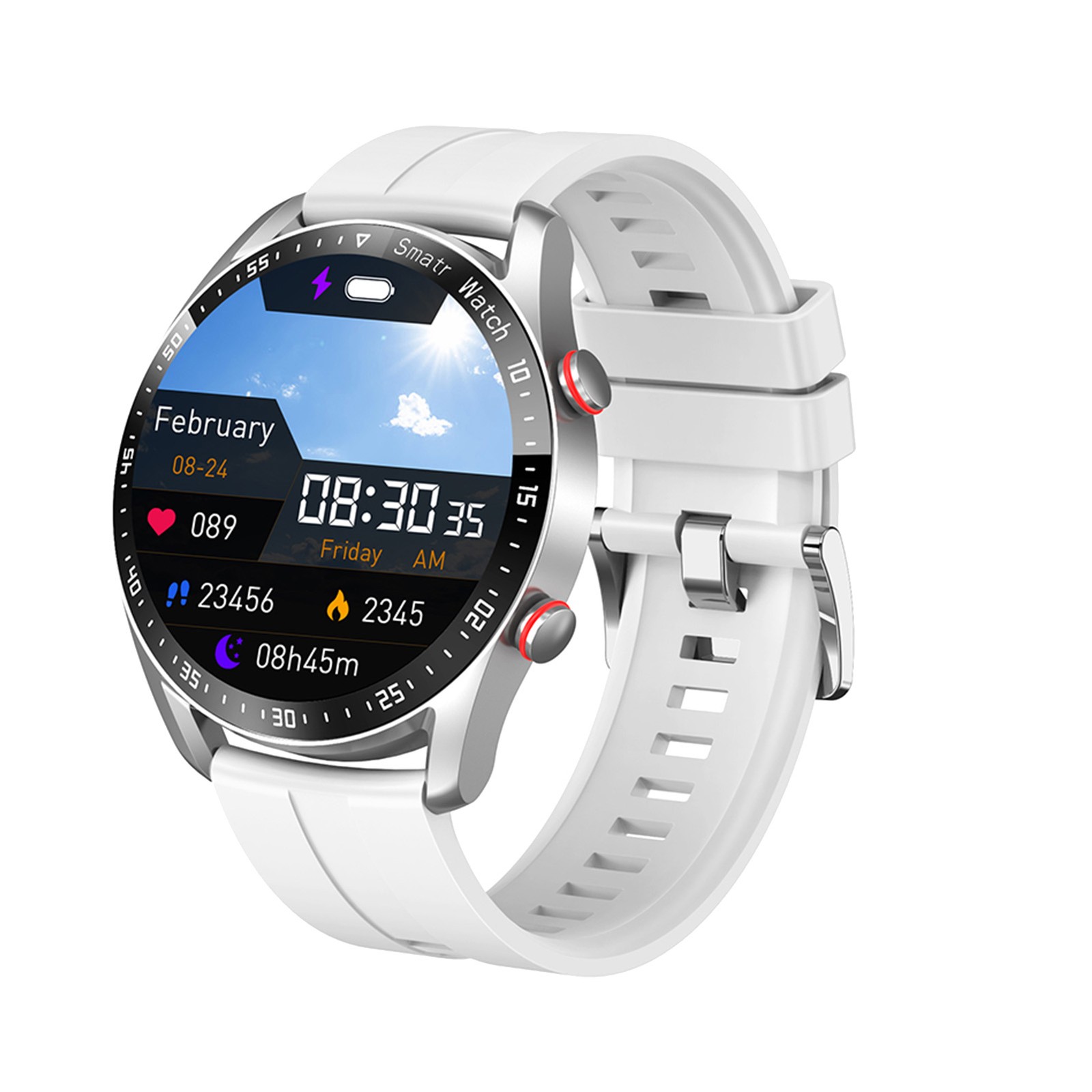 Smart Sports Watch With 1.52 Inch Screen BT Call Health Monitoring Multi-Sp LAZZ