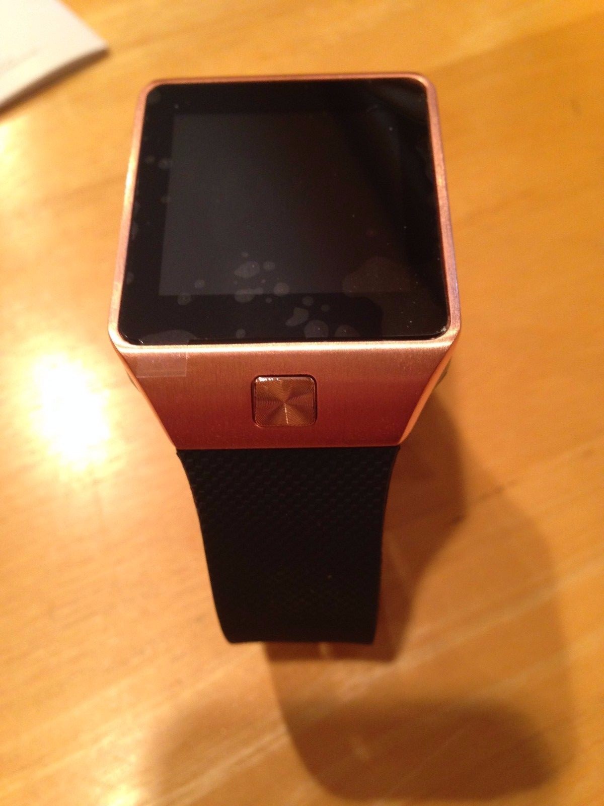 BrightWrist Smart Watch Wearable Technology, Black-Gold
