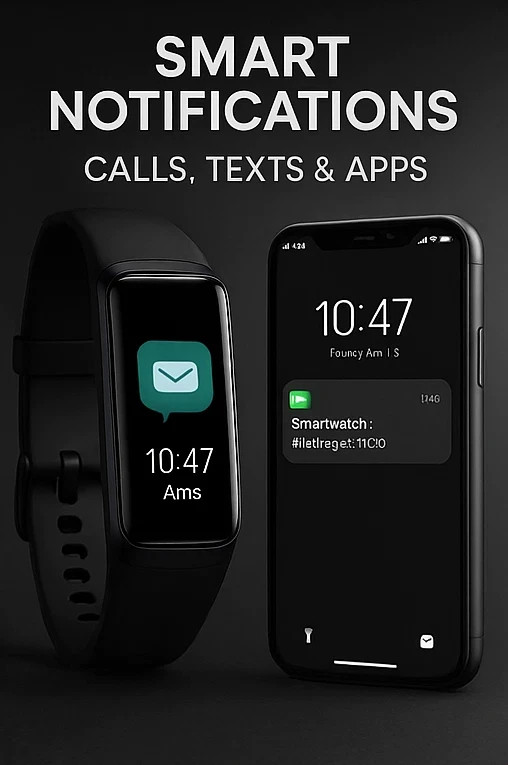Vital Smart Watch &Fitness Tracker, Heart Rate & Blood Pressure Monitor