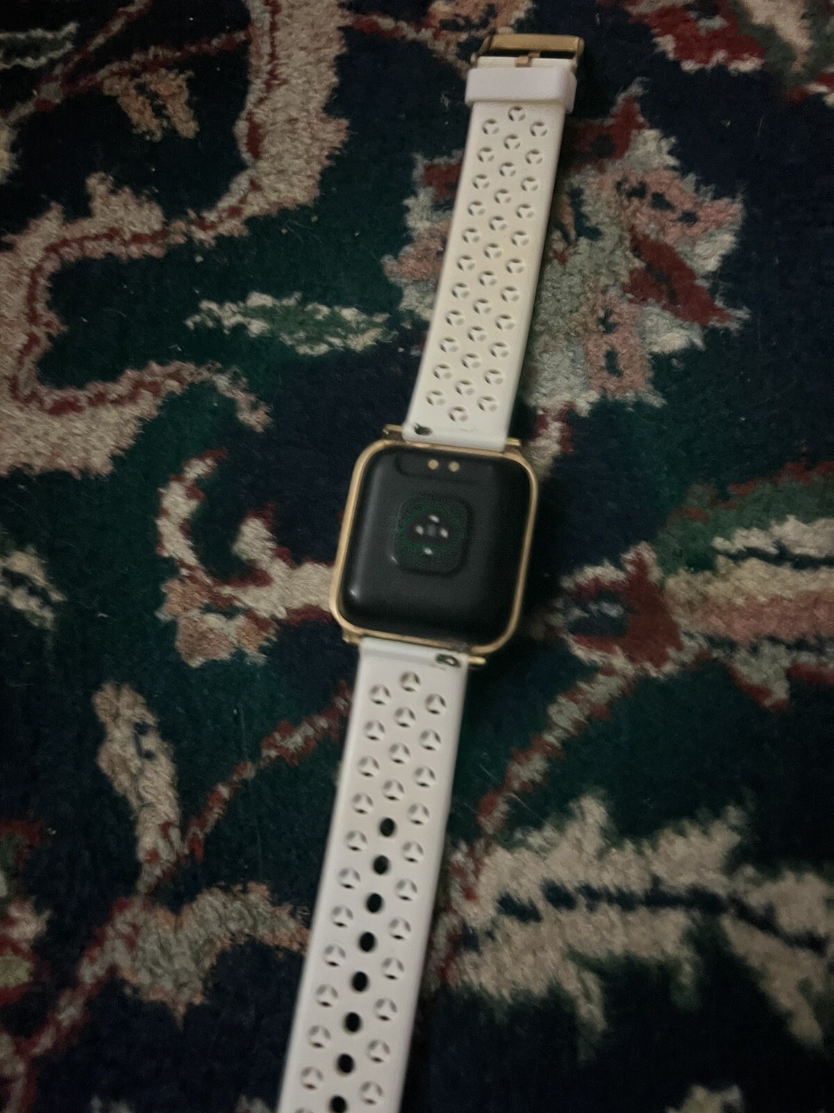 🔥 White And Gold Android iOS Smart Watch Smart wristband 3 App