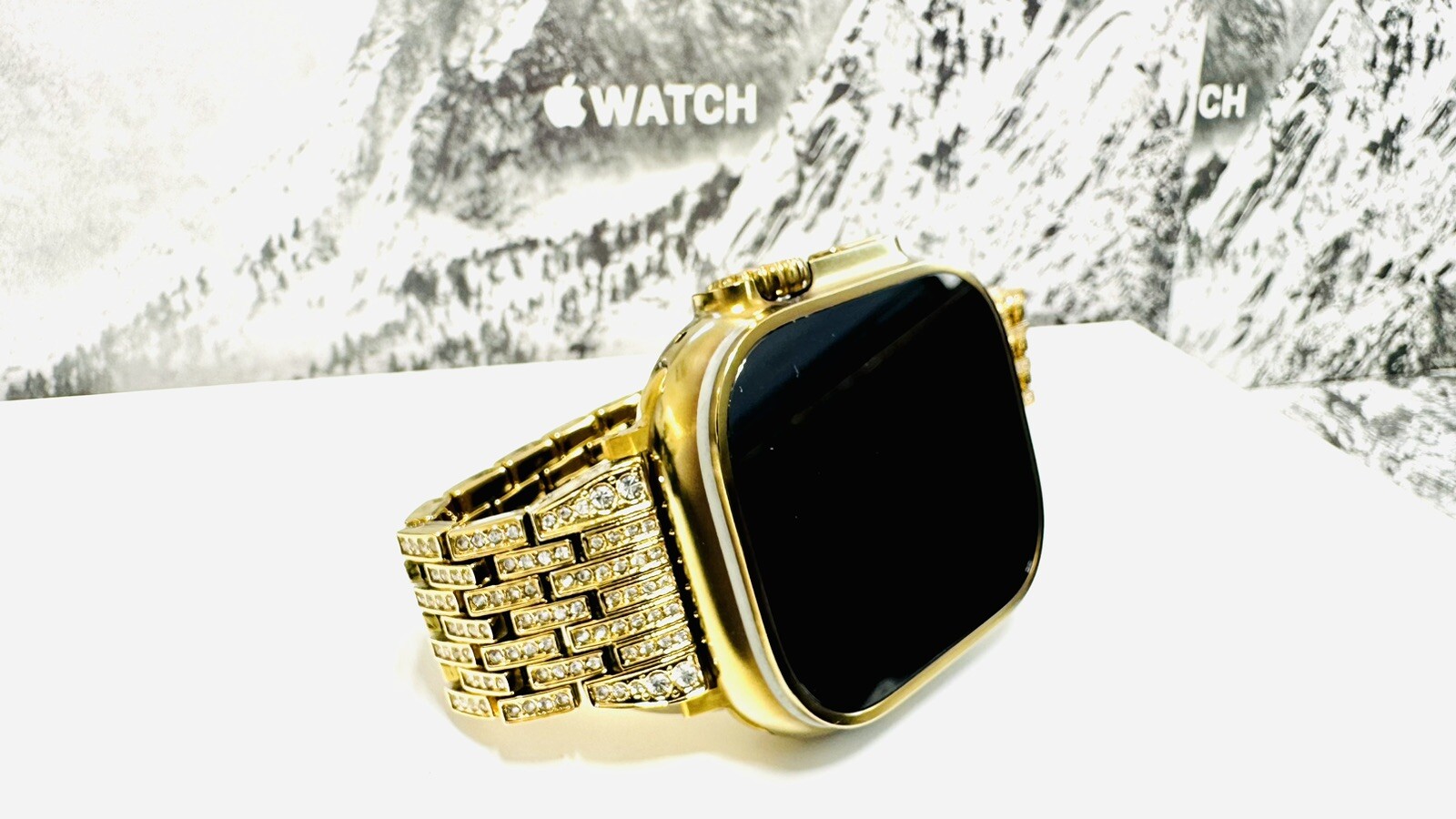 Apple Watch ULTRA 3 49mm GOLD Anodized Titanium Gold Plated Link Band