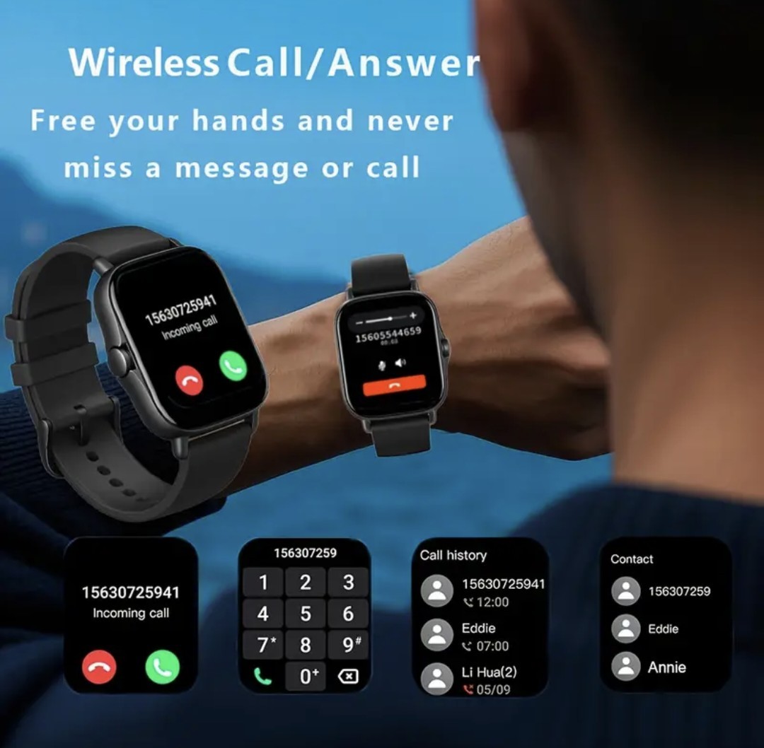 2025 Latest Popular SmartWatch,Wireless Call/dial/Multisport Mode/iPhone/Andriod