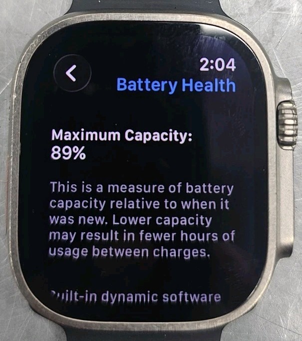 Apple Watch Ultra MQET3LL/A 49mm Titanium GPS + Cellular, Unlocked, 89% Battery