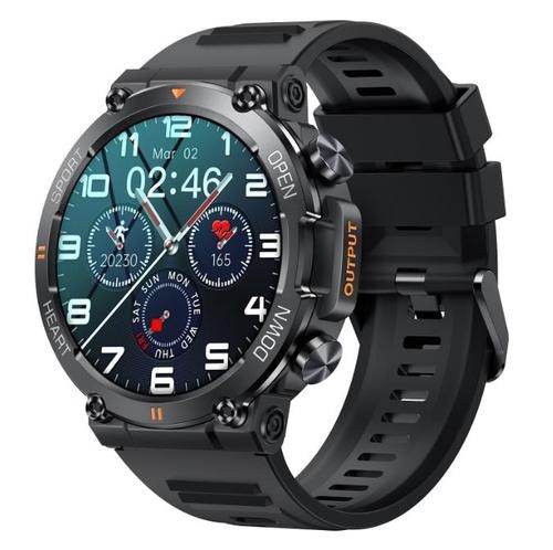 Military Sports Smart Watch for Men Smartwatch Rugged Tactical Fitness Tracker