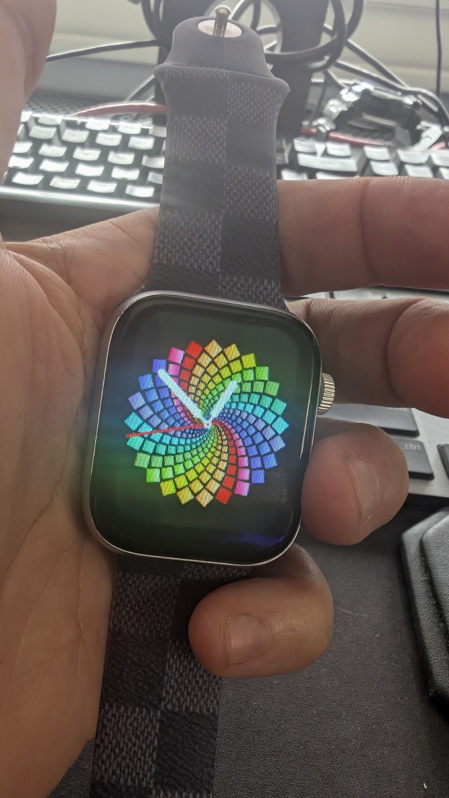 Unbranded Series 9 Smart Watch 49mm Heart Rate ECG Gray Band USB