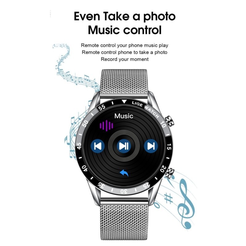 2026 Smart Watch Men Bluetooth Call Heart Rate Fitness Tracker Waterproof Boxed