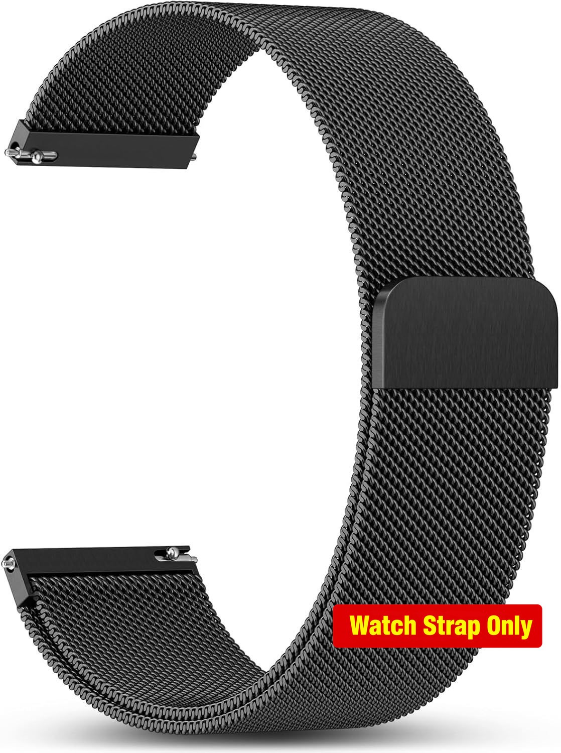 18mm Metal Strap Compatible with Garmin Vivoactive 5, Quick Release Mesh