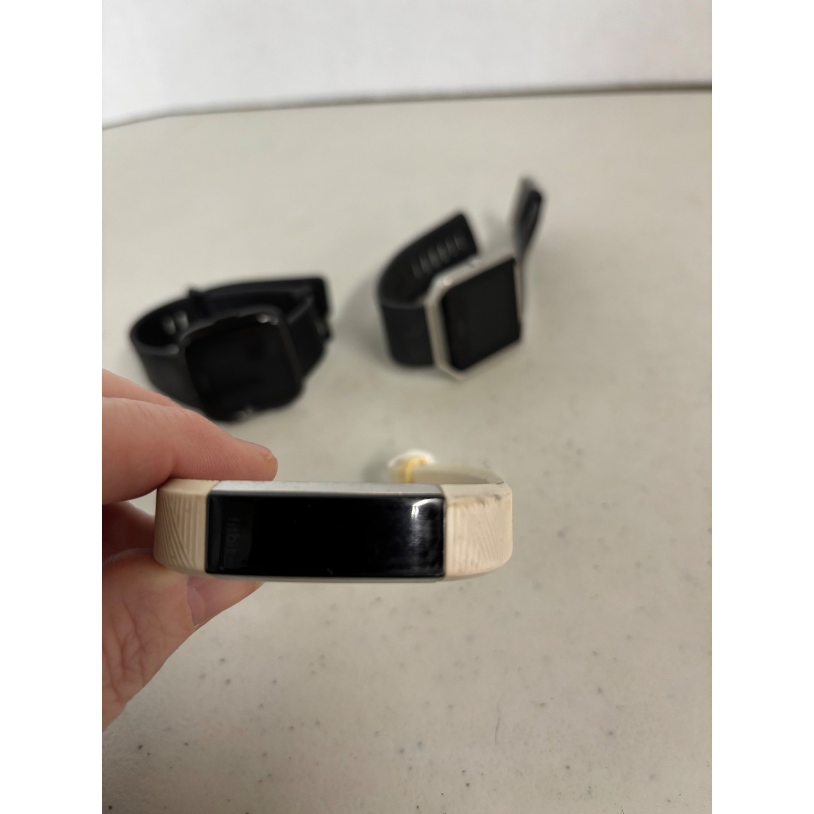 Fitbit Lot 3 Smartwatch Fitness Tracker Bundle Versa Blaze Alta UNTESTED