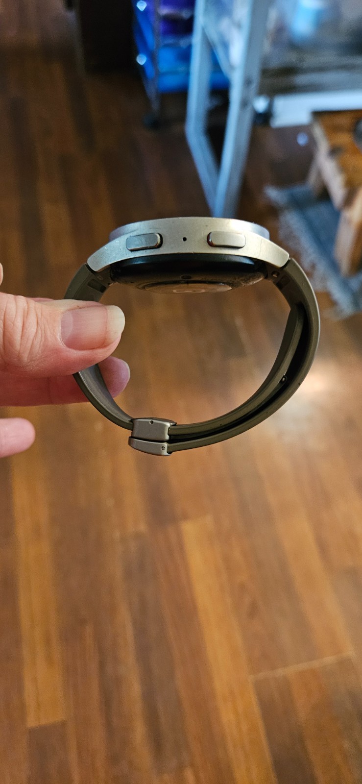 Samsung Galaxy Watch5 Pro SM-R920 45mm Titanium Case with D-Buckle Sport Band –