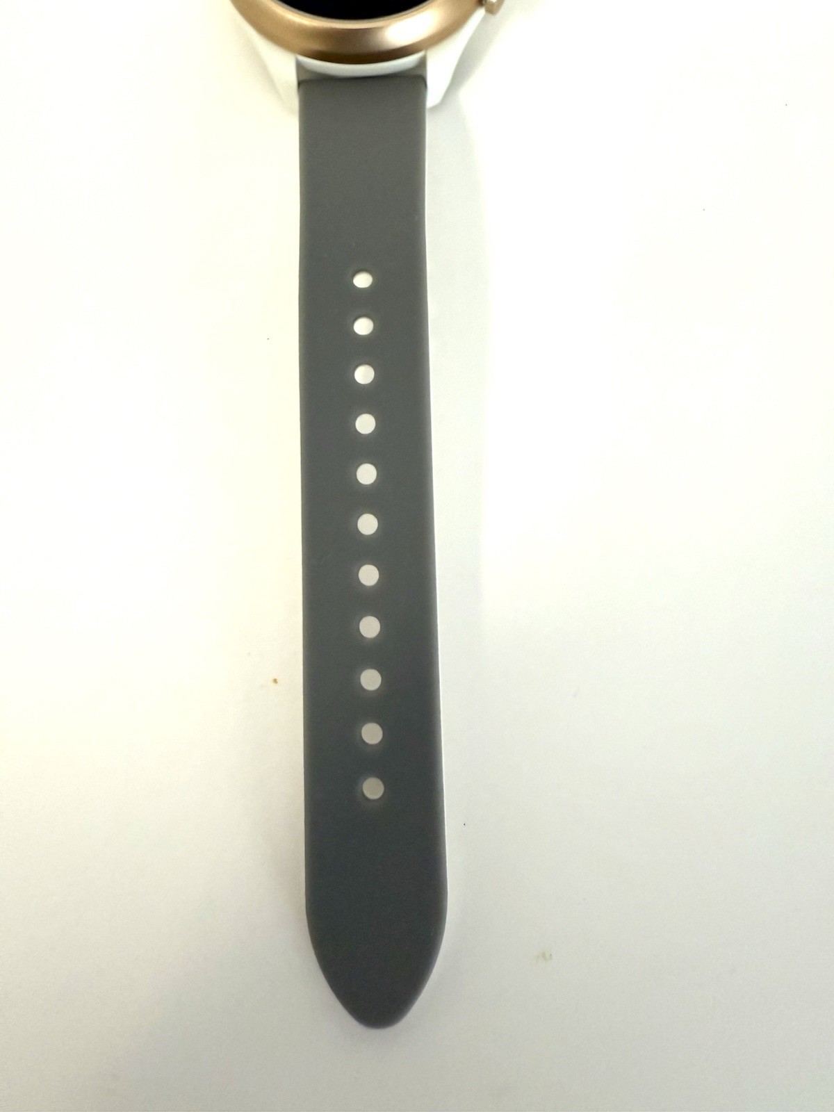 Fossil Sport 41mm Fitness Smartwatch Model DW9F1 Silicone Gray Band FTW6025 NEW