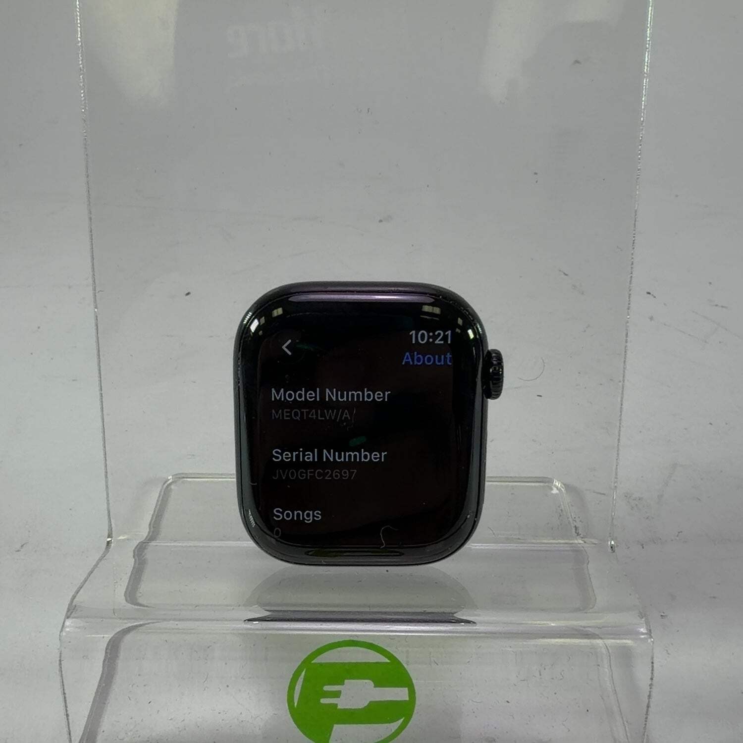 Apple Watch Series 11 42mm Jet Black Aluminum GPS Smartwatch Used Case Face Only