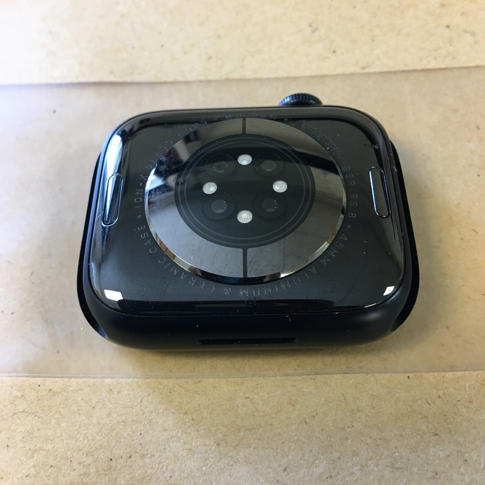 Apple Watch Series 8 45mm Midnight Aluminum Case with Sport Band, M/L (GPS)…