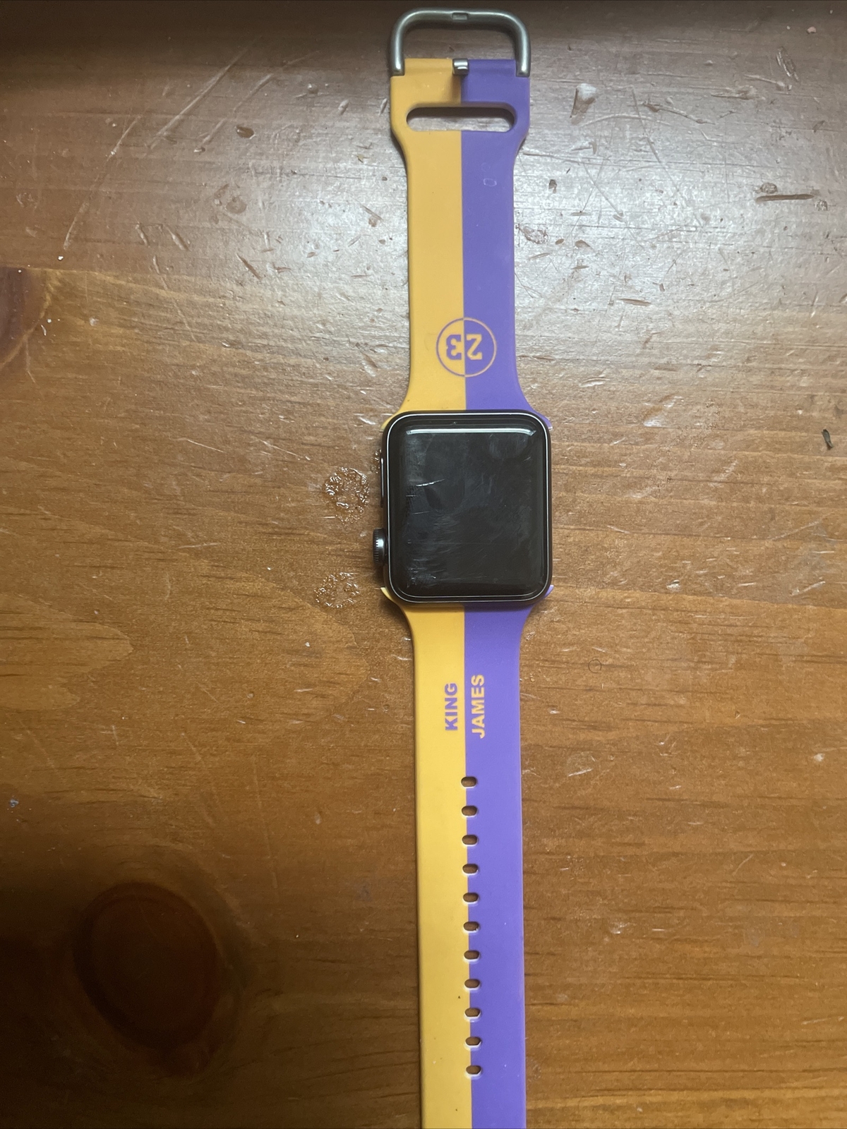 Apple Watch Series 3 38 mm Gray Case Black Aluminium Smartwatch – MTF02LLA