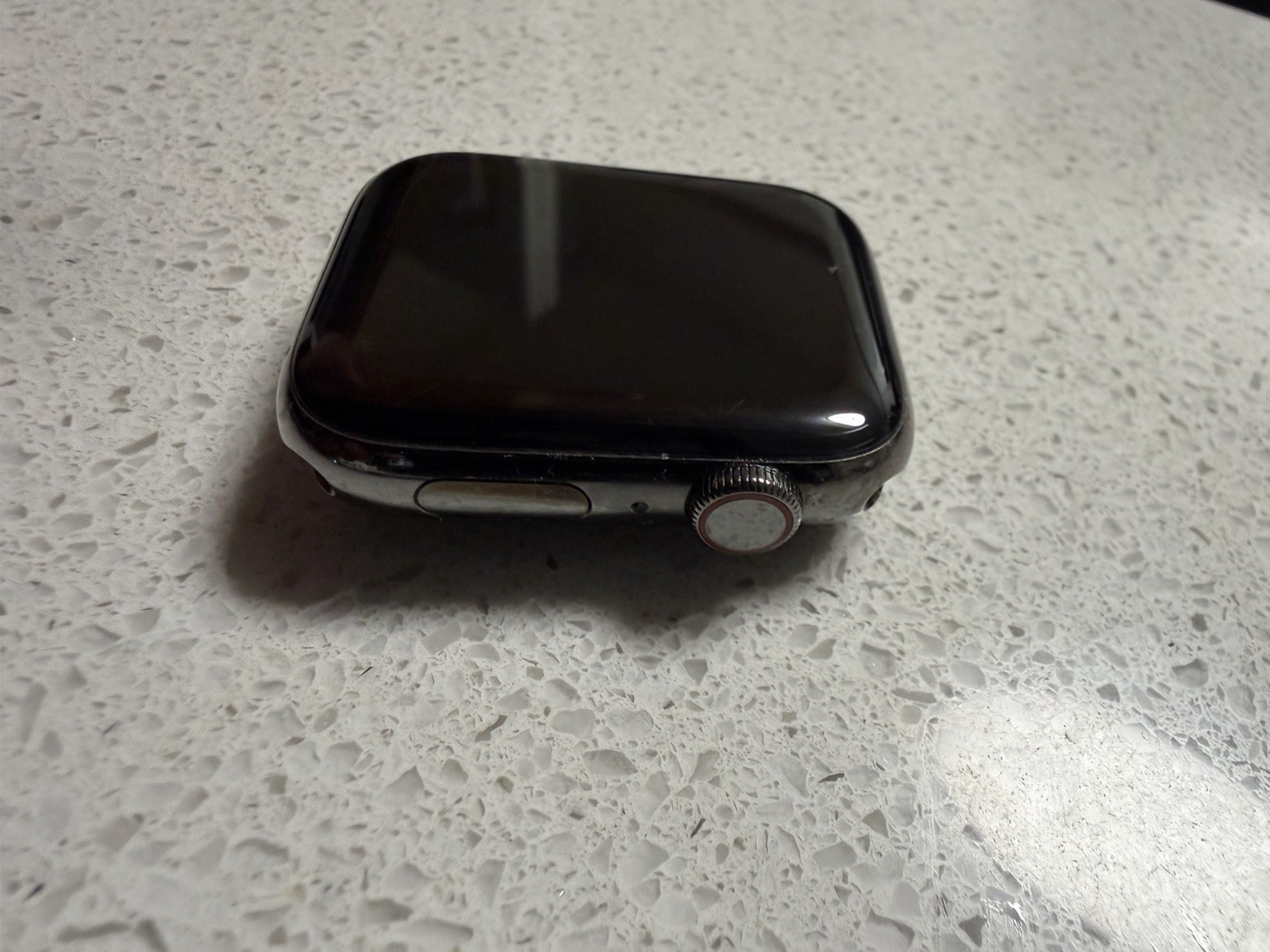 Apple Watch Series 6 44mm Stainless GPS + LTE Unlocked With Chargers Good Used