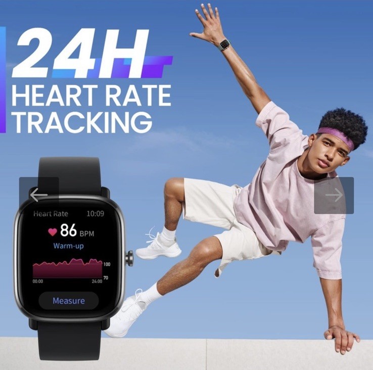 New Sealed – Amazfit Smartwatch GTS 2 mini- Blue – Alexa Built in – Smart Watch